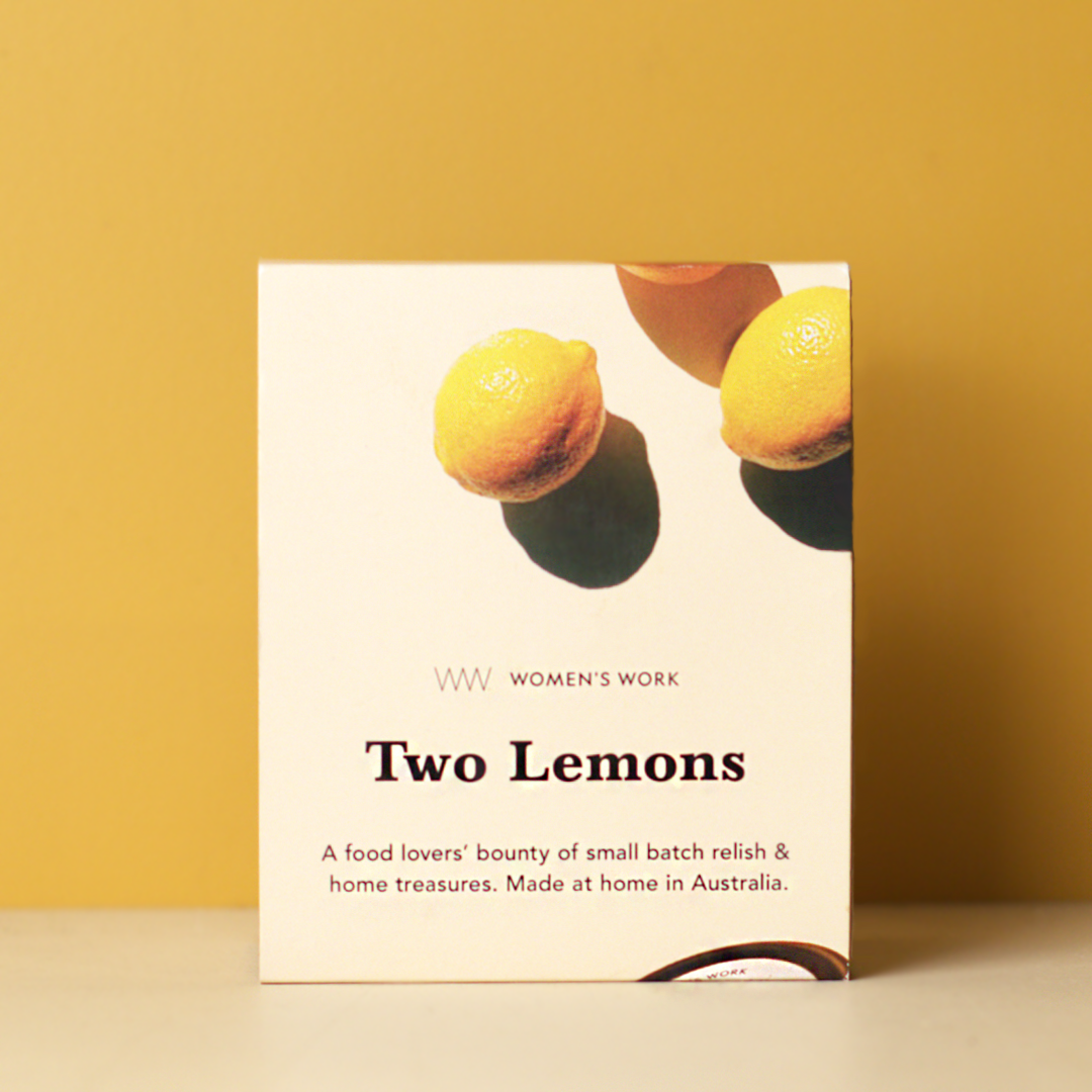 Two Lemons - Petite Candle & Relish Gift Box