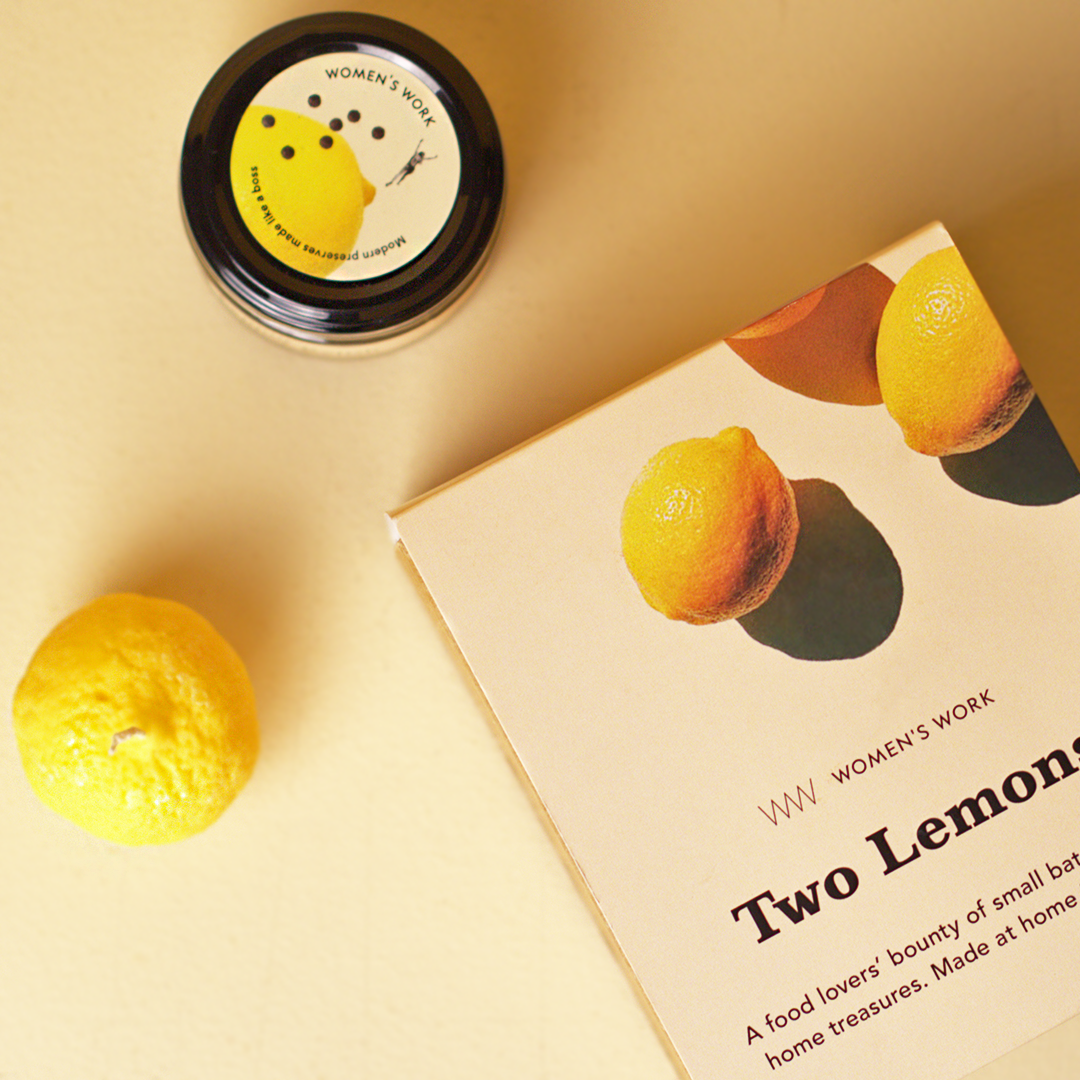 Two Lemons - Petite Candle & Relish Gift Box