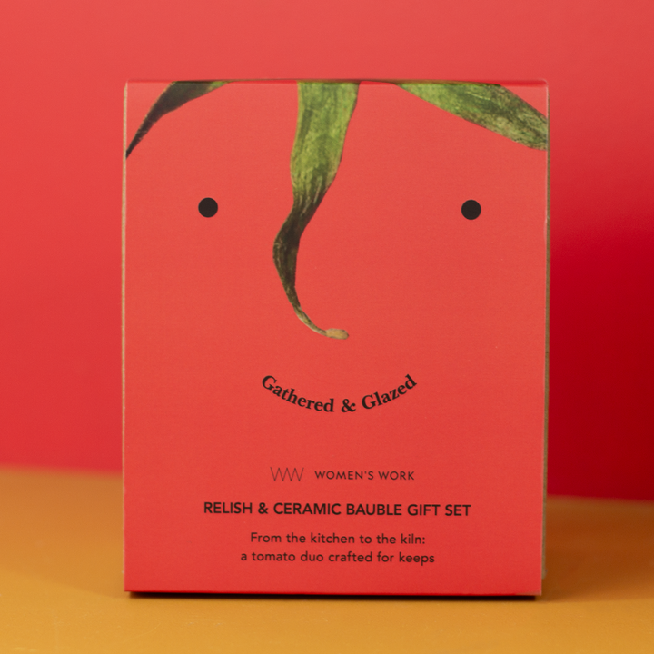 Gathered & Glazed - Relish & Ceramic Bauble & Gift Set
