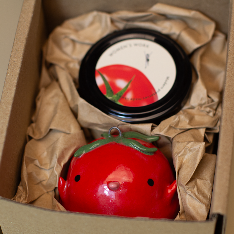 Gathered & Glazed - Relish & Ceramic Bauble & Gift Set