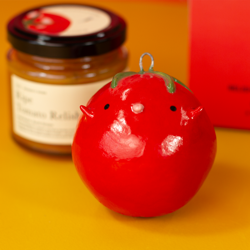 Gathered & Glazed - Relish & Ceramic Bauble & Gift Set