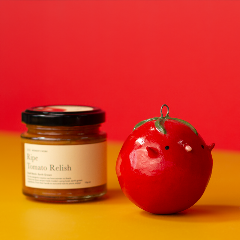 Gathered & Glazed - Relish & Ceramic Bauble & Gift Set