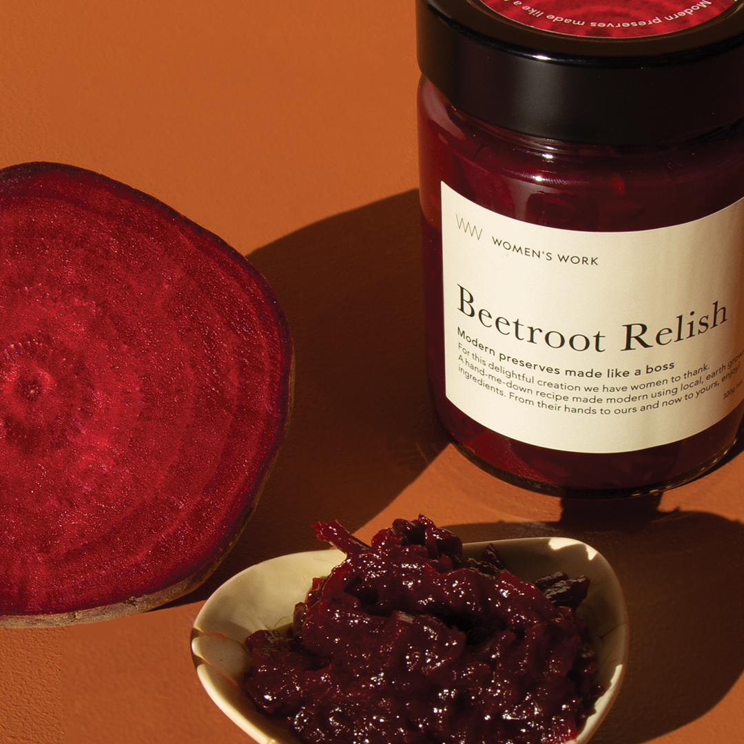 One Beetroot, One Apple - Relish & Candle Gift Box GRANDE