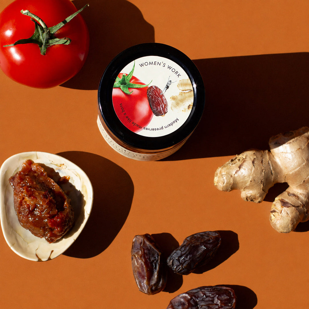 Date, Tomato & Ginger Relish 115g Petite jar