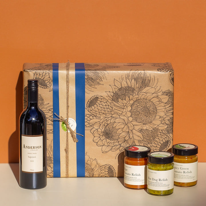Father’s Day Relish & Wine Gift Box – Limited Edition