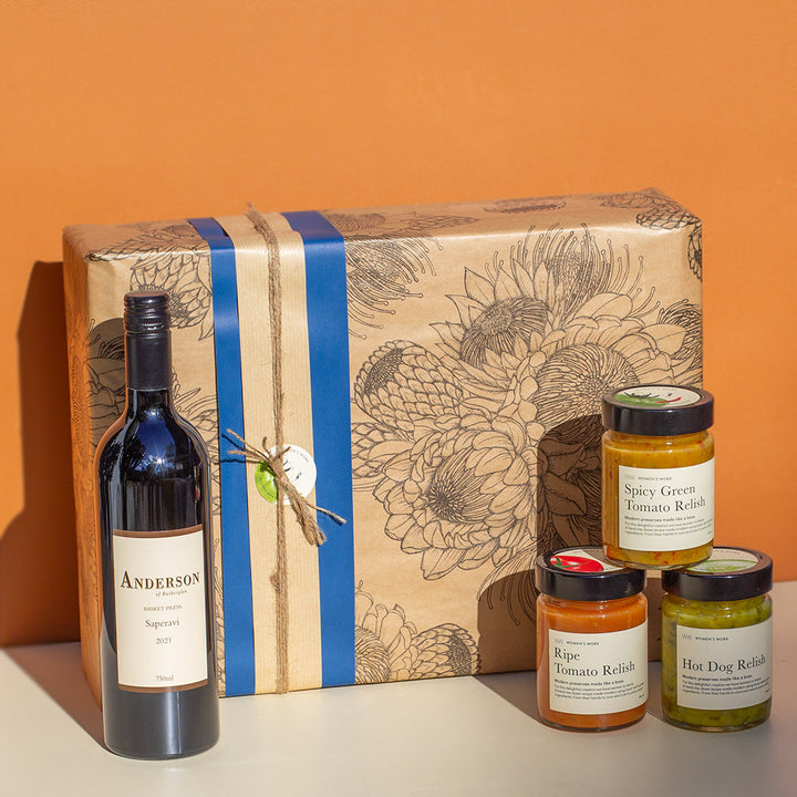 Father’s Day Relish & Wine Gift Box – Limited Edition