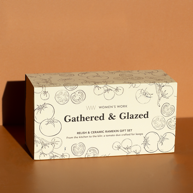 Gathered & Glazed: Ramekin & Relish Gift Set