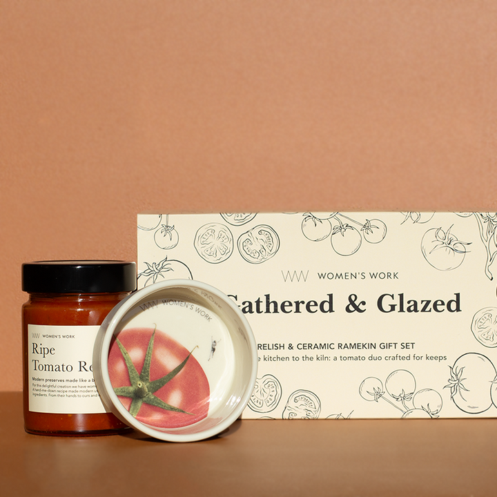 Gathered & Glazed: Ramekin & Relish Gift Set