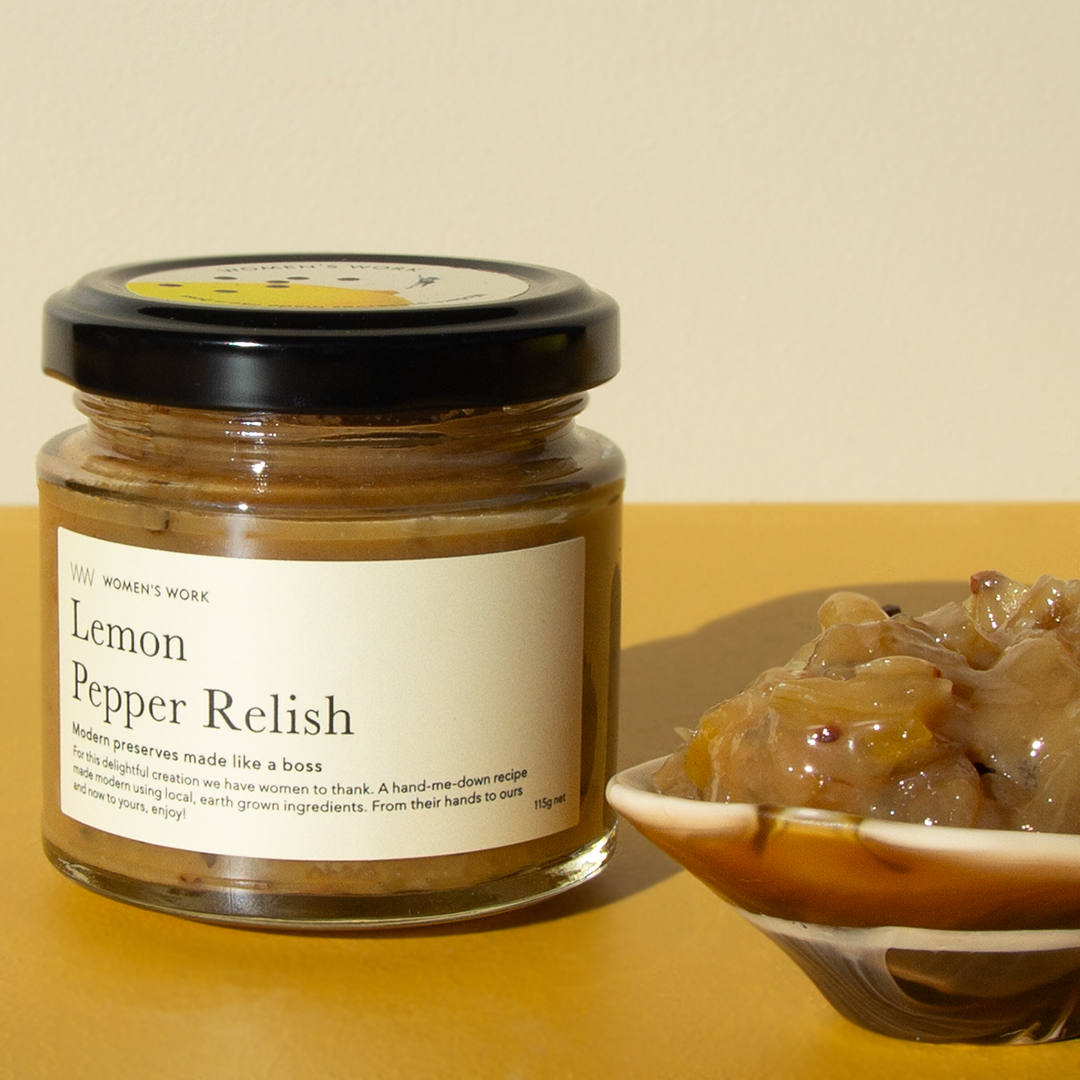 Two Lemons - Petite Candle & Relish Gift Box