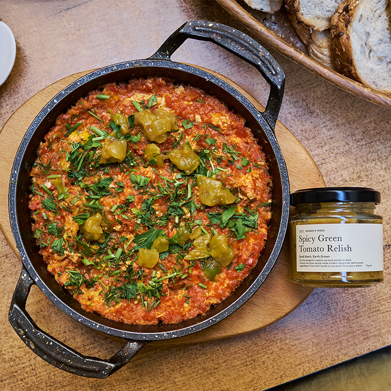 Spicy Green Tomato Relish PETITE