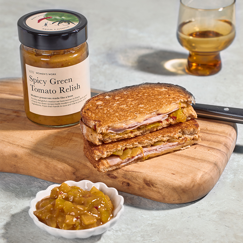 Spicy Green Tomato Relish Food Service Tub - 2kg