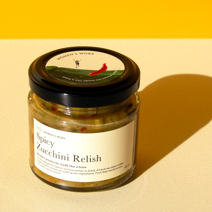 Spicy Zucchini Relish 115g Petite jar