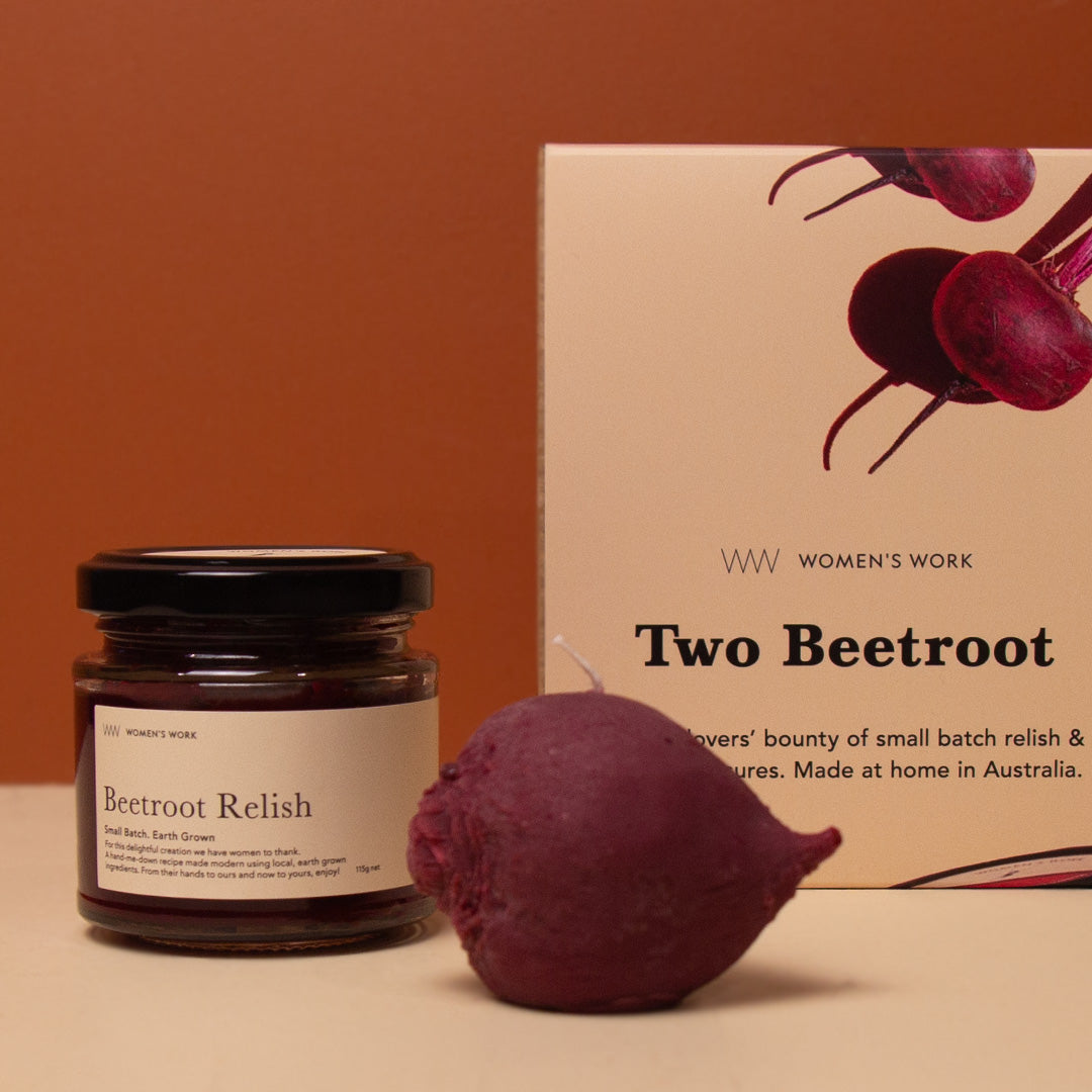 Two Beetroot - Petite Candle & Relish Gift Box