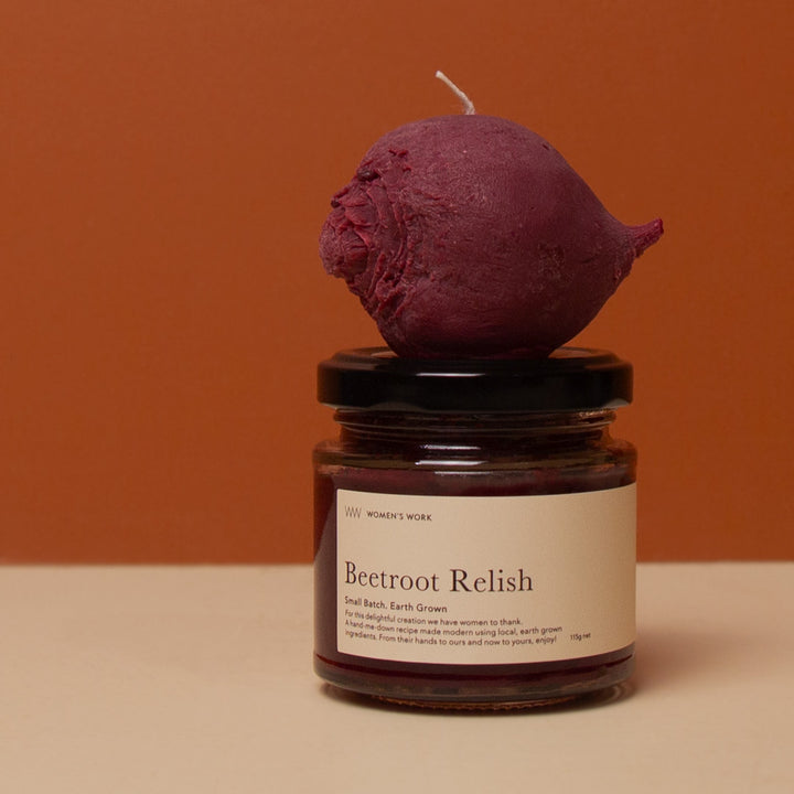 Two Beetroot - A Relish & Candle Gift Set PETITE