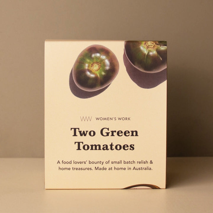 Two Green Tomatoes - Petite Candle & Relish Gift Box