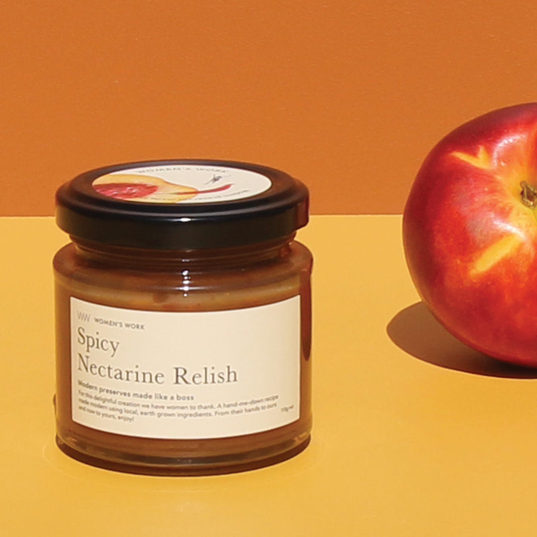 SMALL BATCH ARTISAN AWARD WINNING AUSTRALIAN MADE RELISH SPICY NECTARINE RELISH