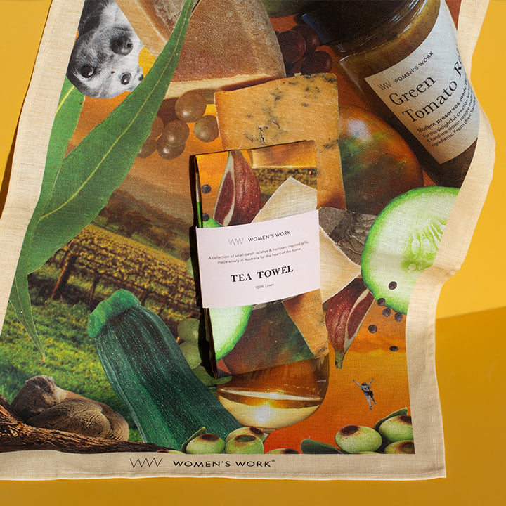 Women’s Work Linen Tea Towel — The Country Table
