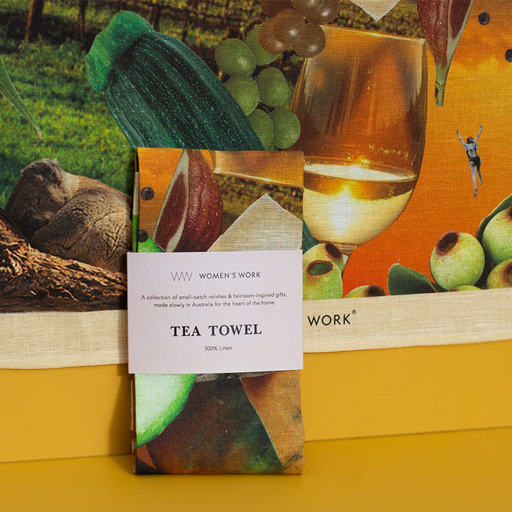 Women’s Work Linen Tea Towel — The Country Table