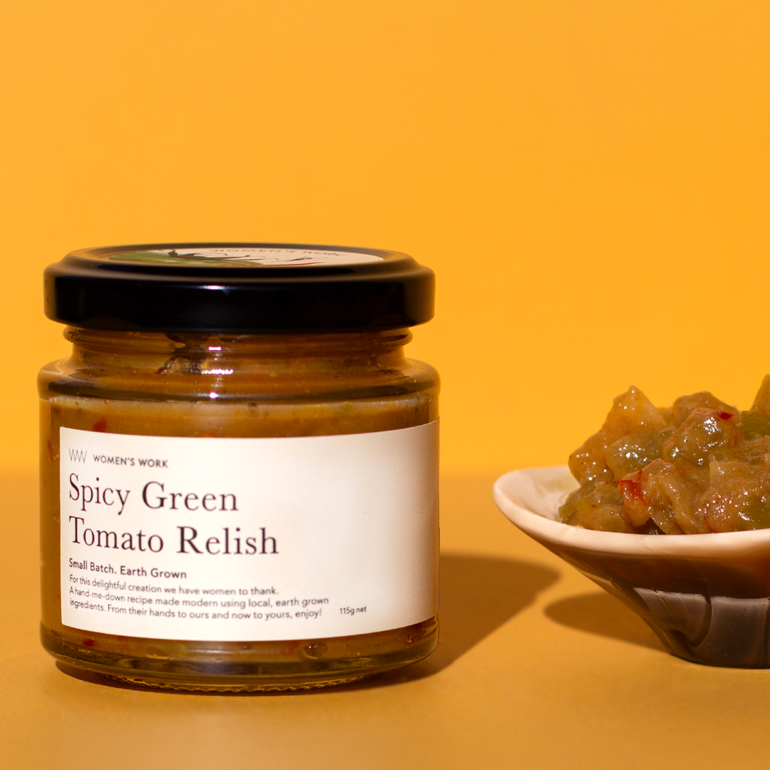 Two Green Tomatoes - A Relish & Candle Gift Set PETITE