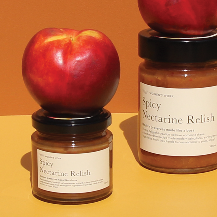 SMALL BATCH ARTISAN AWARD WINNING AUSTRALIAN MADE RELISH SPICY NECTARINE RELISH